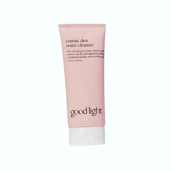 Good Light Cosmic Dew Water Cleanser gel-to-foam face wash for hydration and sensitive skin