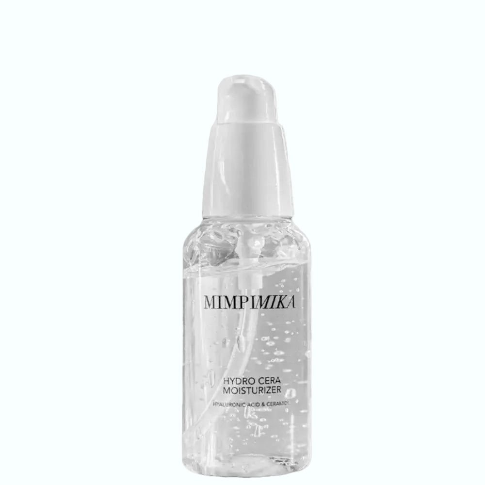 Mimpimika Hydro Cera Moisturiser with hyaluronic acid and ceramides for hydration and barrier repair