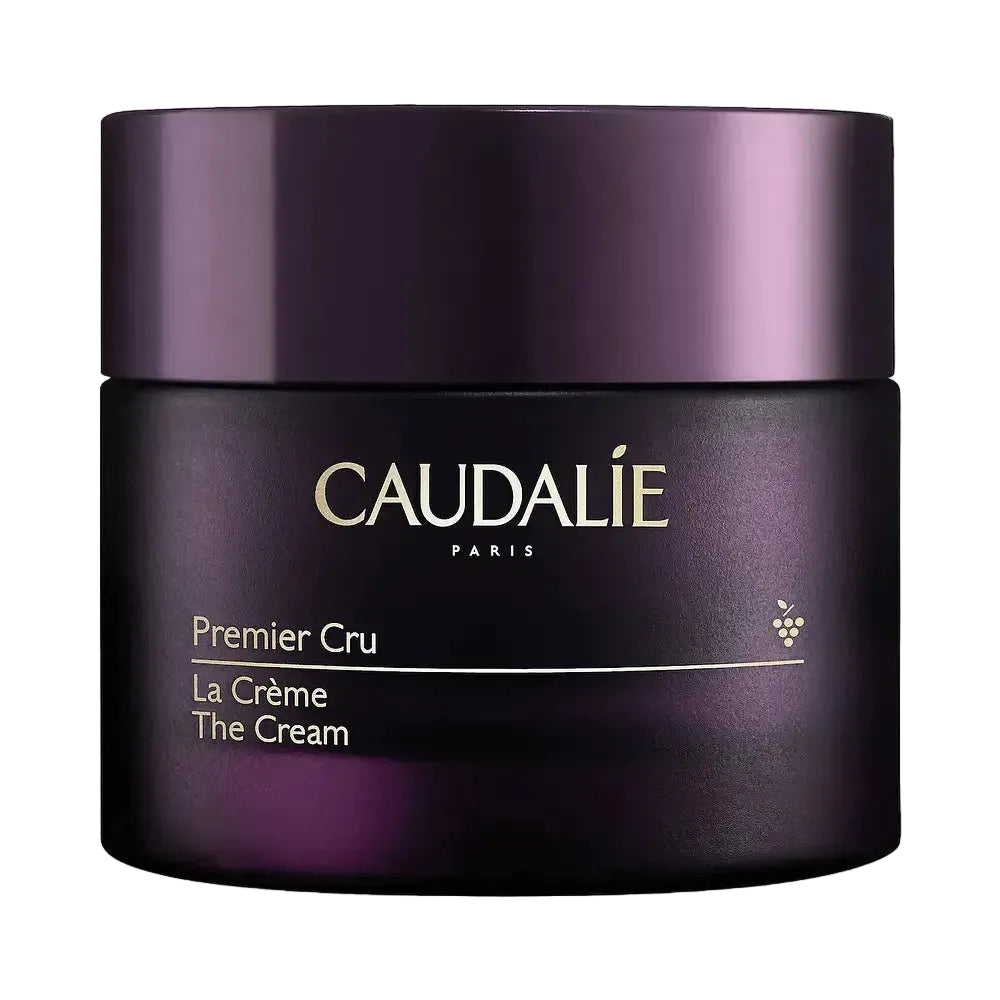 Caudalie Premier Cru Anti-Aging Cream Moisturizer with hyaluronic acid for wrinkles and firmness