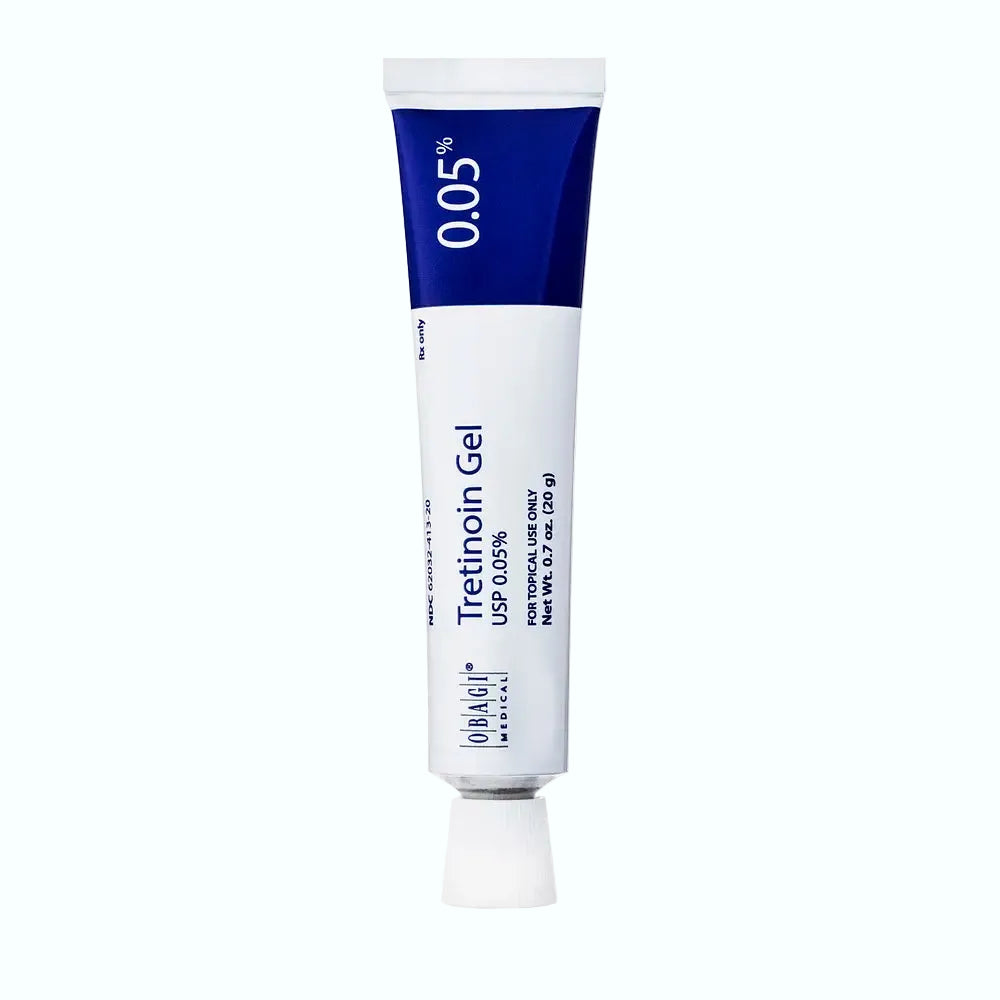 Obagi Tretinoin 0.05% Gel for anti-aging, acne treatment and skin renewal