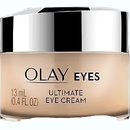 Olay Ultimate Eye Cream for dark circles, wrinkles and puffiness with niacinamide and peptides