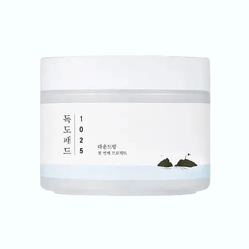 Round Lab 1025 Dokdo Pad exfoliating toner pads with deep sea water for hydration and gentle exfoliation