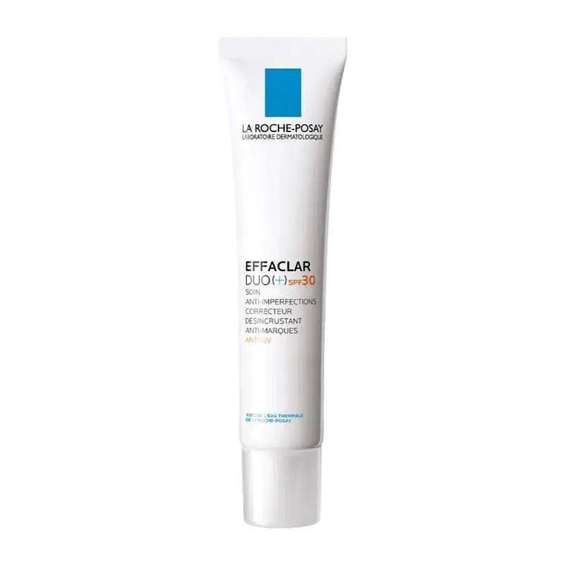La Roche-Posay Effaclar Duo [+] SPF 30 acne treatment with niacinamide and UV protection