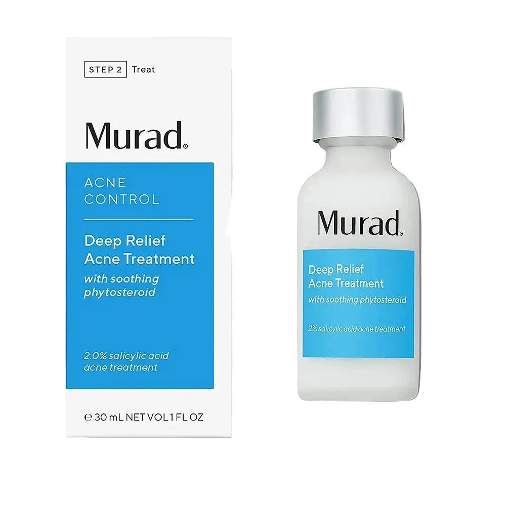 Murad Deep Relief Acne Treatment with 2% salicylic acid for deep painful acne and breakouts
