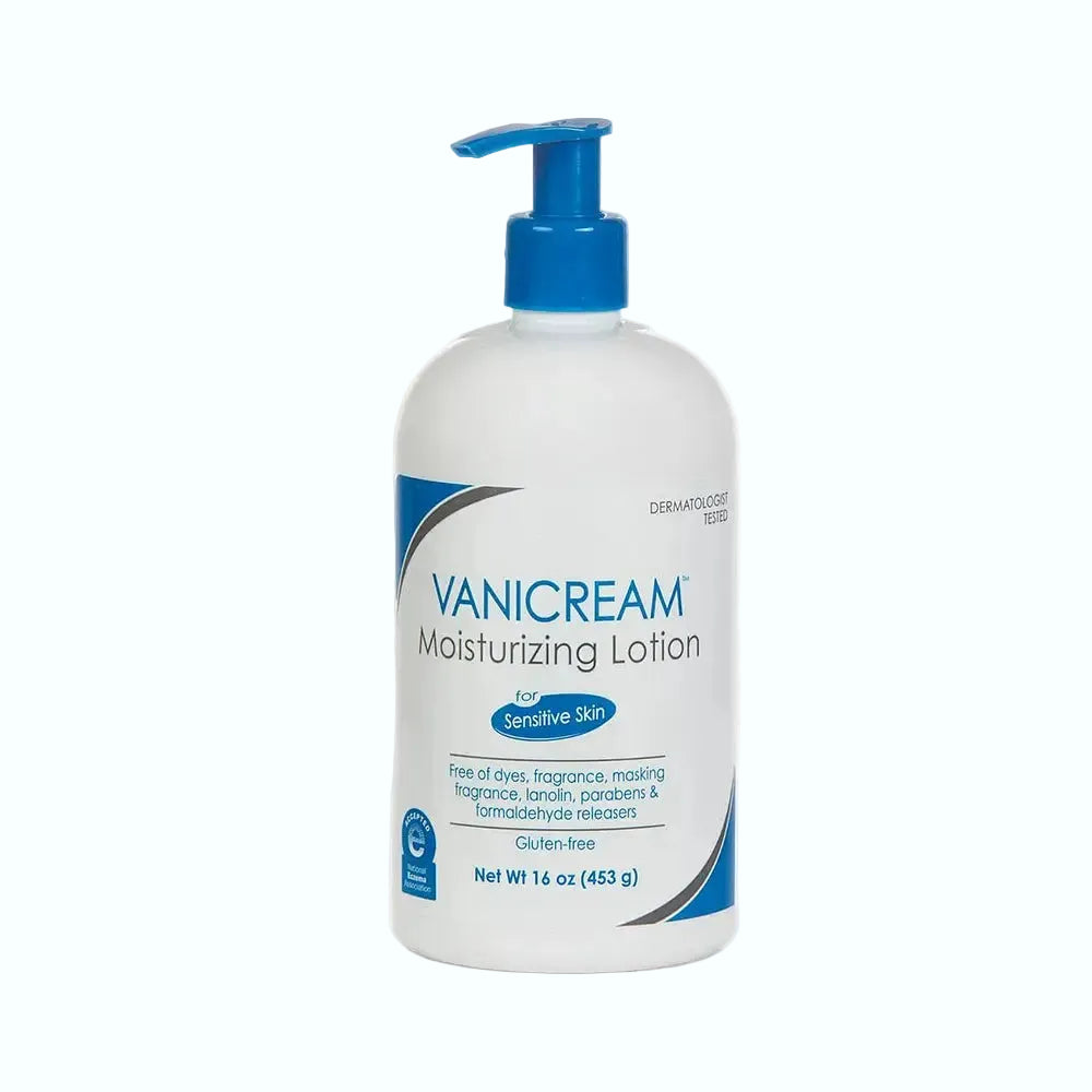 Vanicream Moisturizing Lotion for sensitive and dry skin hydration