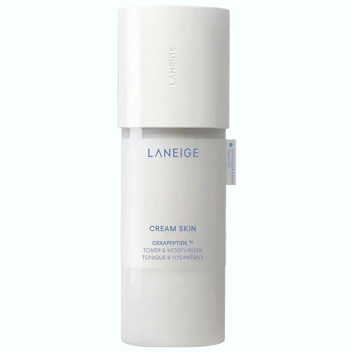Laneige Cream Skin Cerapeptide Toner for hydration and barrier strengthening with ceramides and peptides