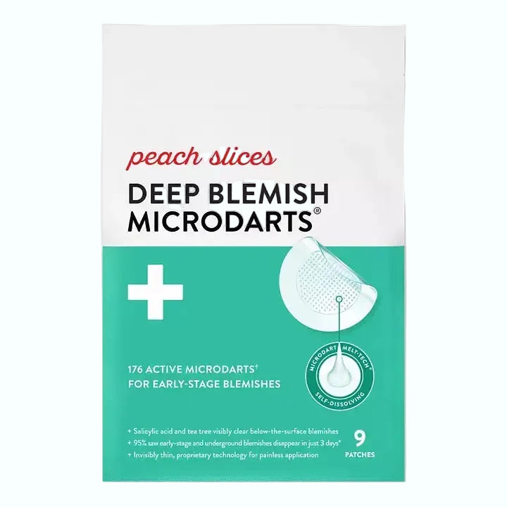 Peach Slices Deep Blemish Microdarts with salicylic acid for early-stage and deep below-surface acne treatment