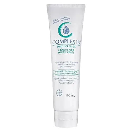 Bayer Complex 15 Daily Face Cream lightweight moisturizer for dry and sensitive skin
