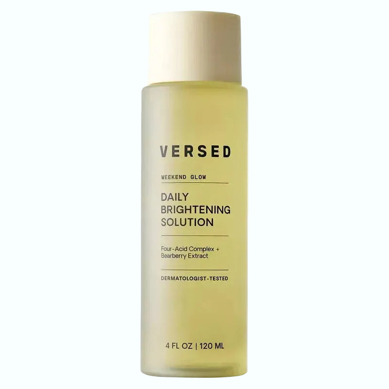 Versed Weekend Glow Daily Brightening Solution with AHAs for uneven skin tone and dark spots