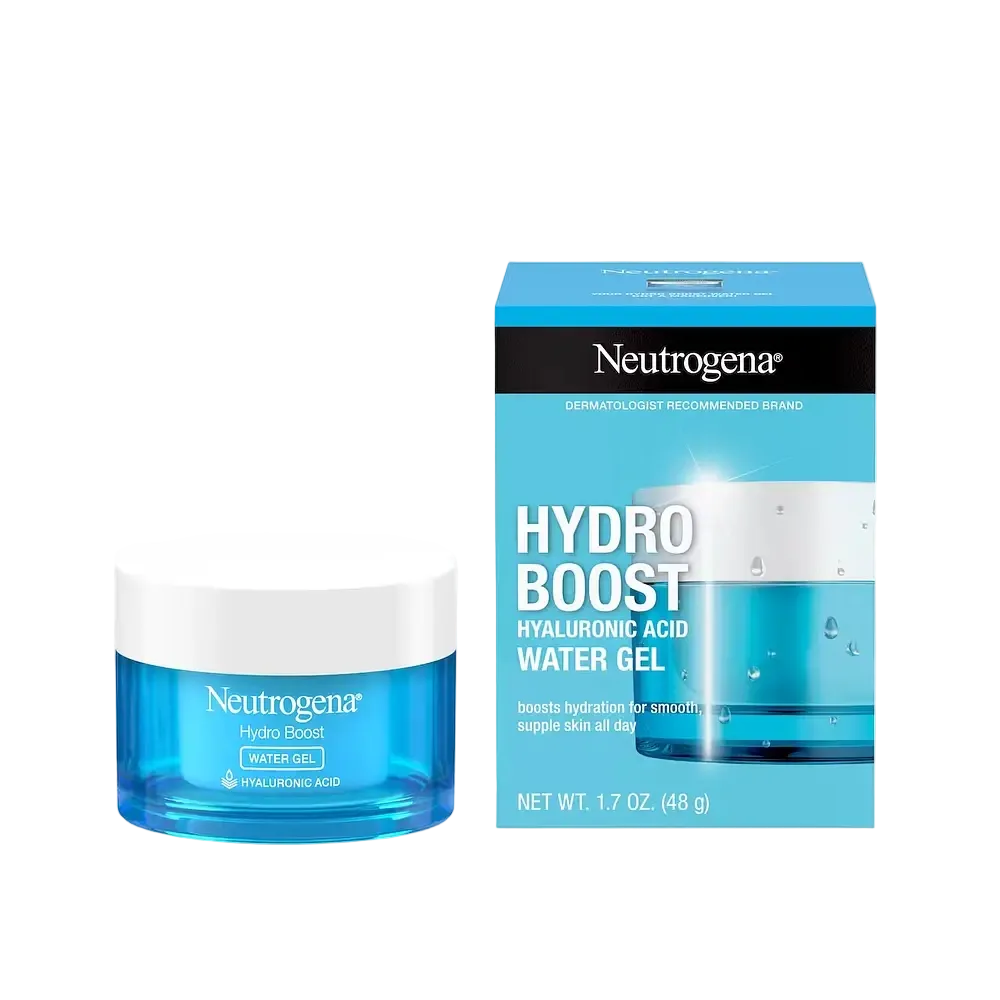 Neutrogena Hydro Boost Water Gel for intense hydration with hyaluronic acid