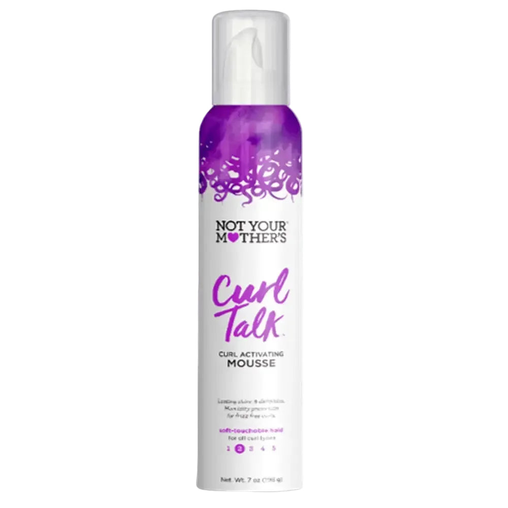 Not Your Mother's Curl Talk Curl Activation Mousse for defined frizz-free curls lightweight hold