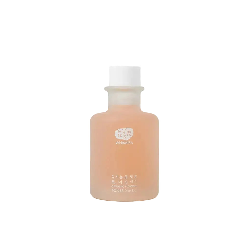 Whamisa Fermentation Organic Flowers Essence Toner Deep Rich for deep hydration and radiant skin