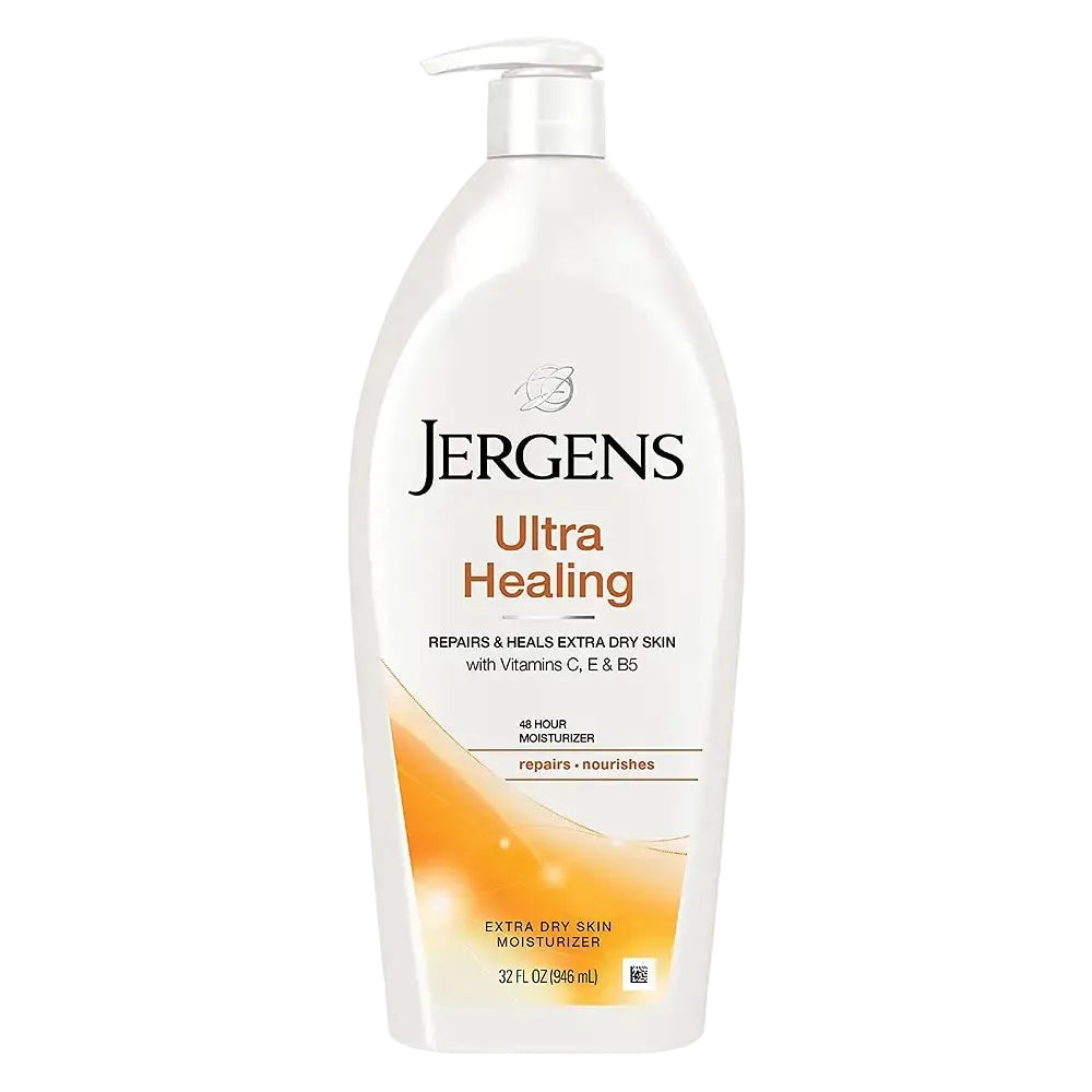 Jergens Ultra Healing Extra Dry Skin Moisturizer with Vitamins C, E, B5 for extra dry skin relief