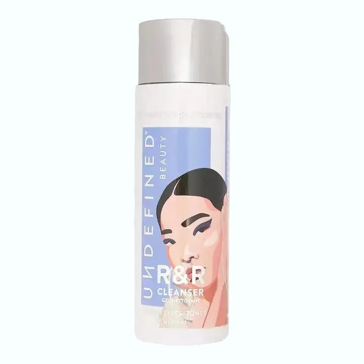 Undefined Beauty R&R Cleanser gel cleanser for balancing and brightening with niacinamide and aloe