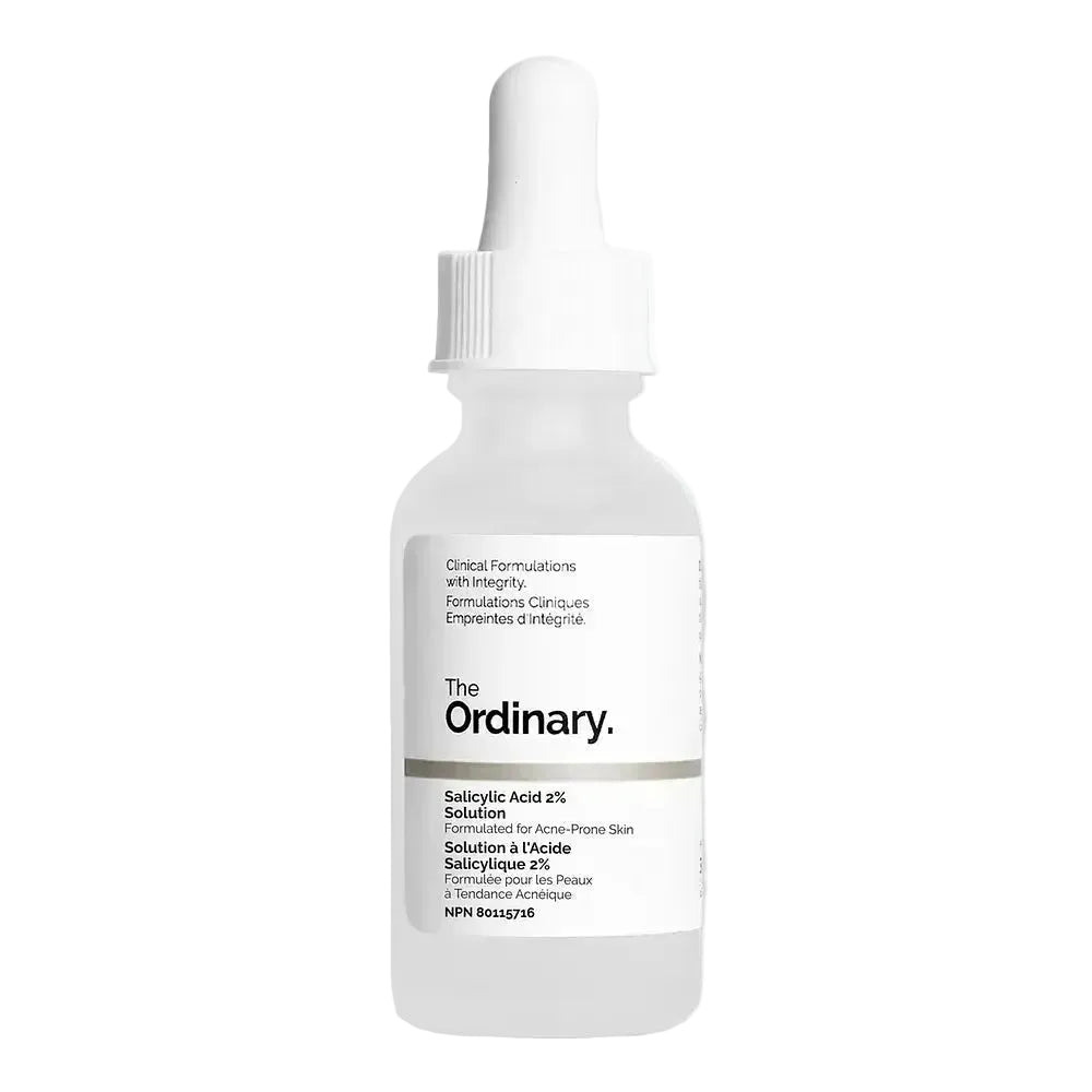 The Ordinary Salicylic Acid 2% Solution for acne-prone skin and pore control