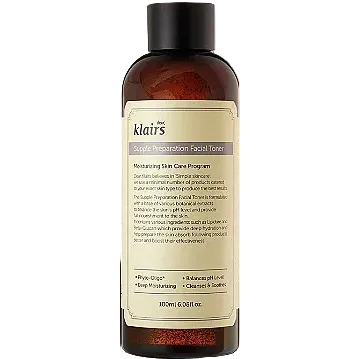 Dear Klairs Supple Preparation Facial Toner for pH balancing and deep hydration