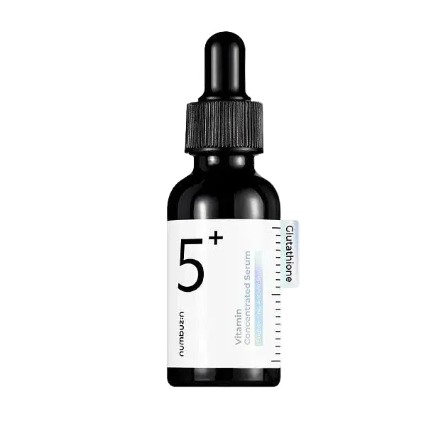 Numbuzin No.5 Glutathione Vitamin Concentrated Serum for brightening dark spots and hyperpigmentation