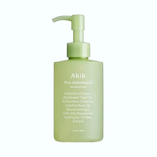 Abib Pore Cleansing Oil with Heartleaf for deep pore cleansing and sebum control