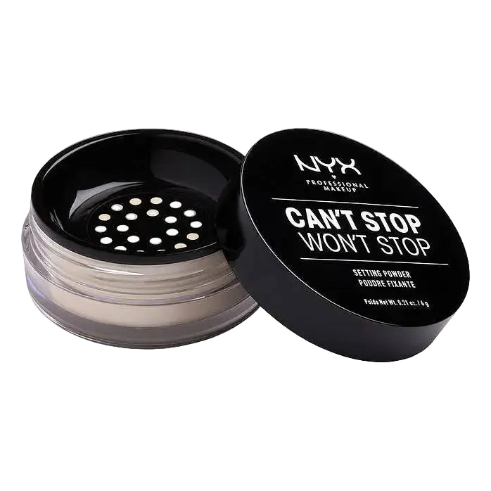 NYX Cosmetics Can't Stop Won't Stop Setting Powder matte finish oil control all skin tones
