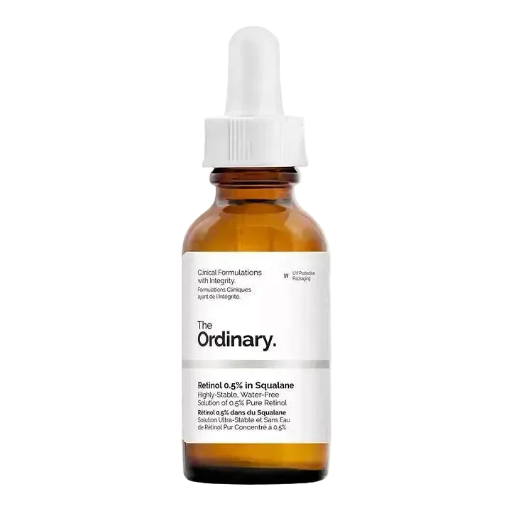 The Ordinary Retinol 0.5% in Squalane anti-aging serum for fine lines and texture