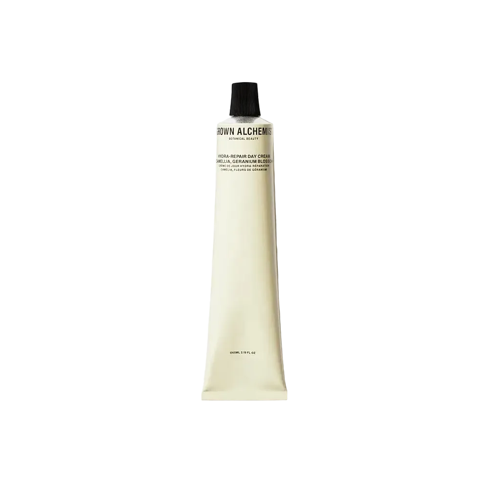Grown Alchemist Hydra-Repair Day Cream with Camellia and Geranium for hydration and skin repair