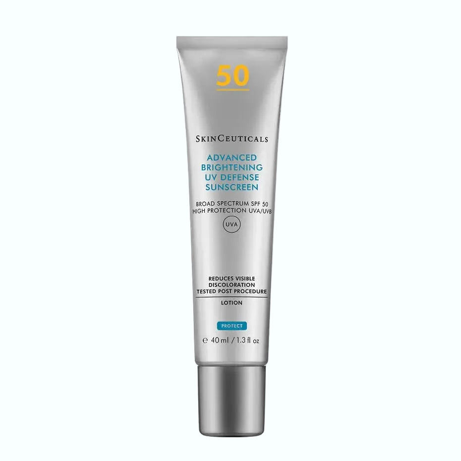 SkinCeuticals Advanced Brightening UV Defense SPF50 for sun protection and brightening