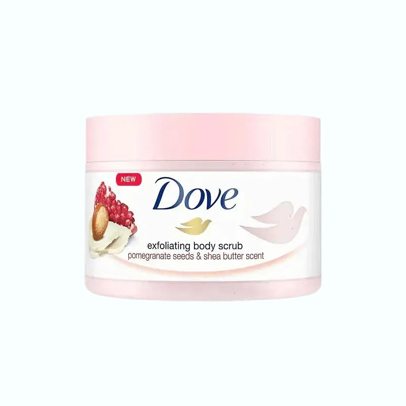 Dove Exfoliating Body Scrub for smooth, soft, and moisturized skin with gentle exfoliation
