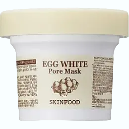 SKINFOOD Egg White Pore Mask for pore tightening and oil control