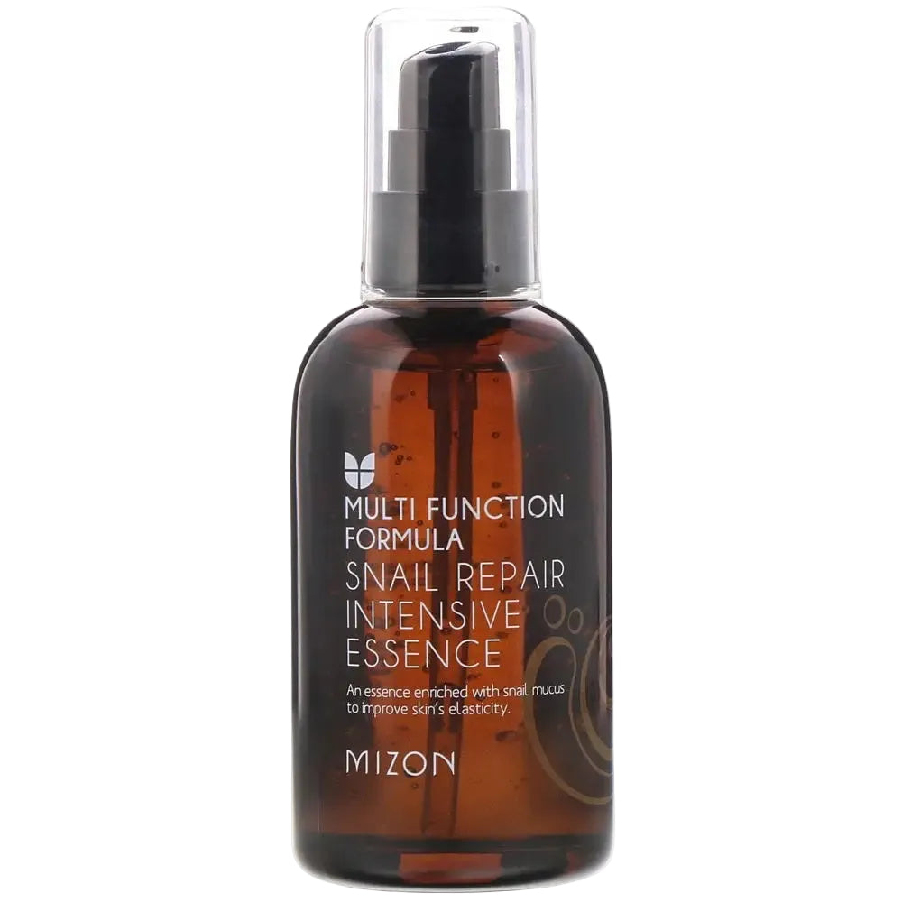 Mizon Snail Repair Intensive Essence with 88% snail mucin for hydration and skin repair