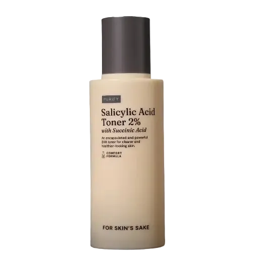 For Skin's Sake FSS Salicylic Acid Toner 2% BHA toner for acne-prone and oily skin