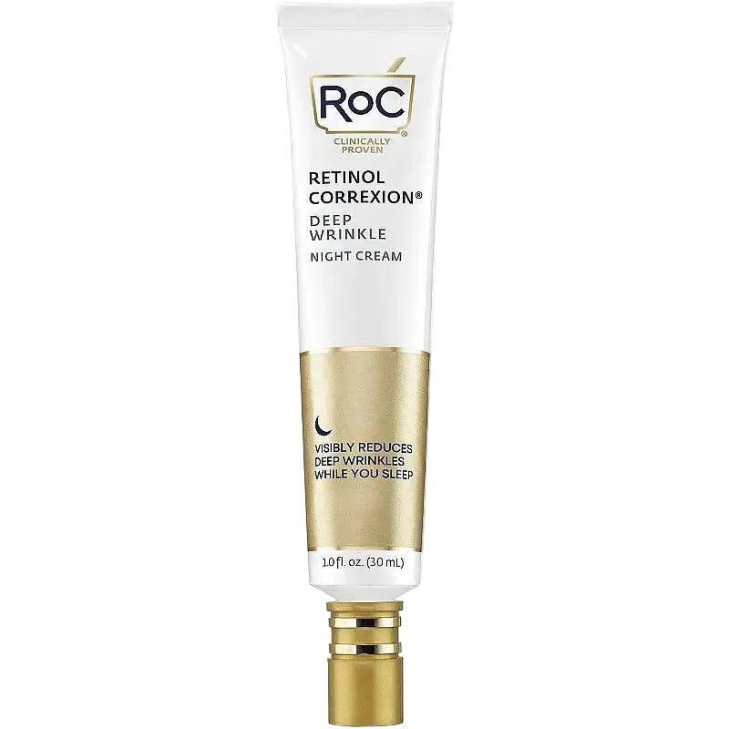 RoC Retinol Correxion Deep Wrinkle Night Face Cream for anti-aging and wrinkle reduction