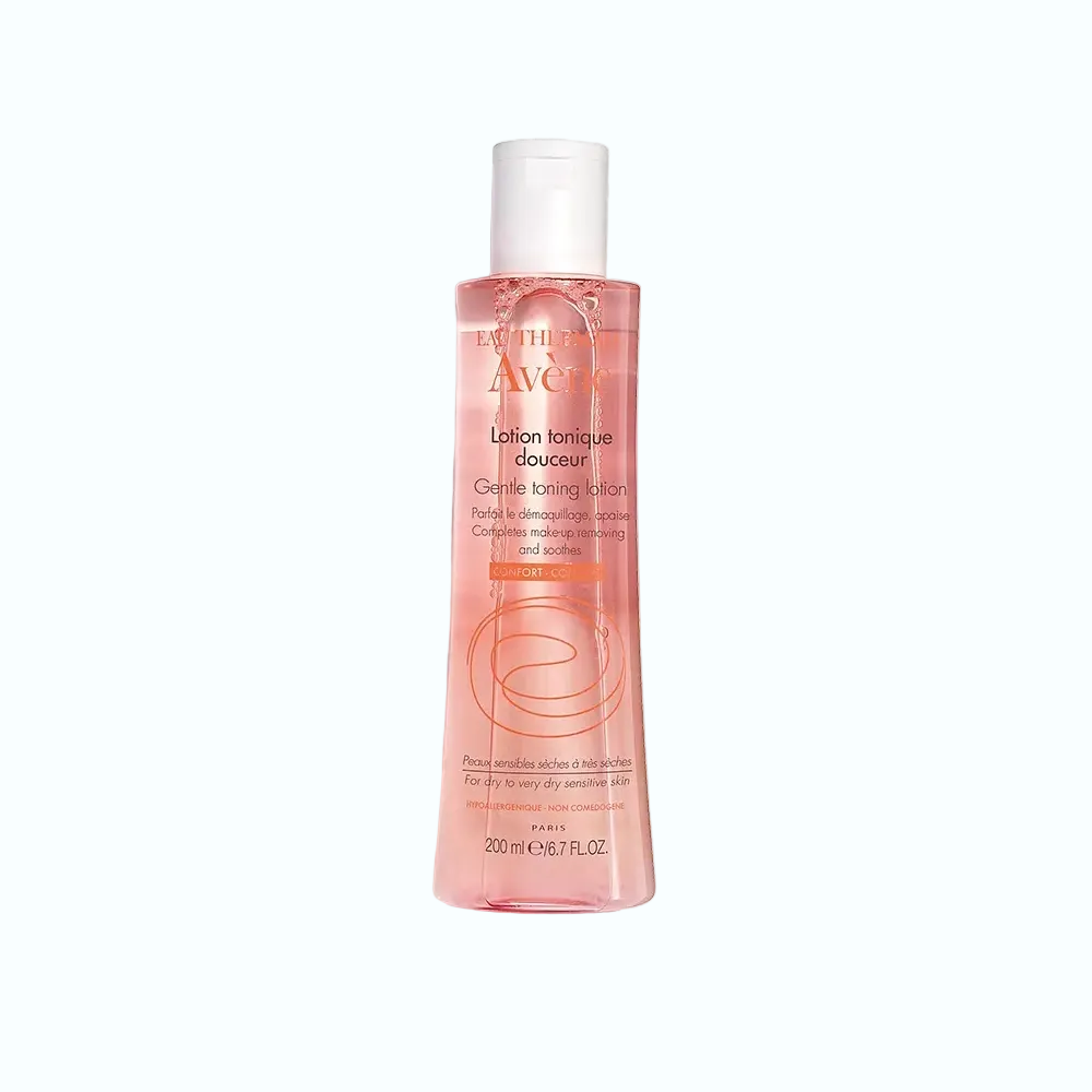 Avène Gentle Toning Lotion with thermal spring water for sensitive skin hydration and soothing