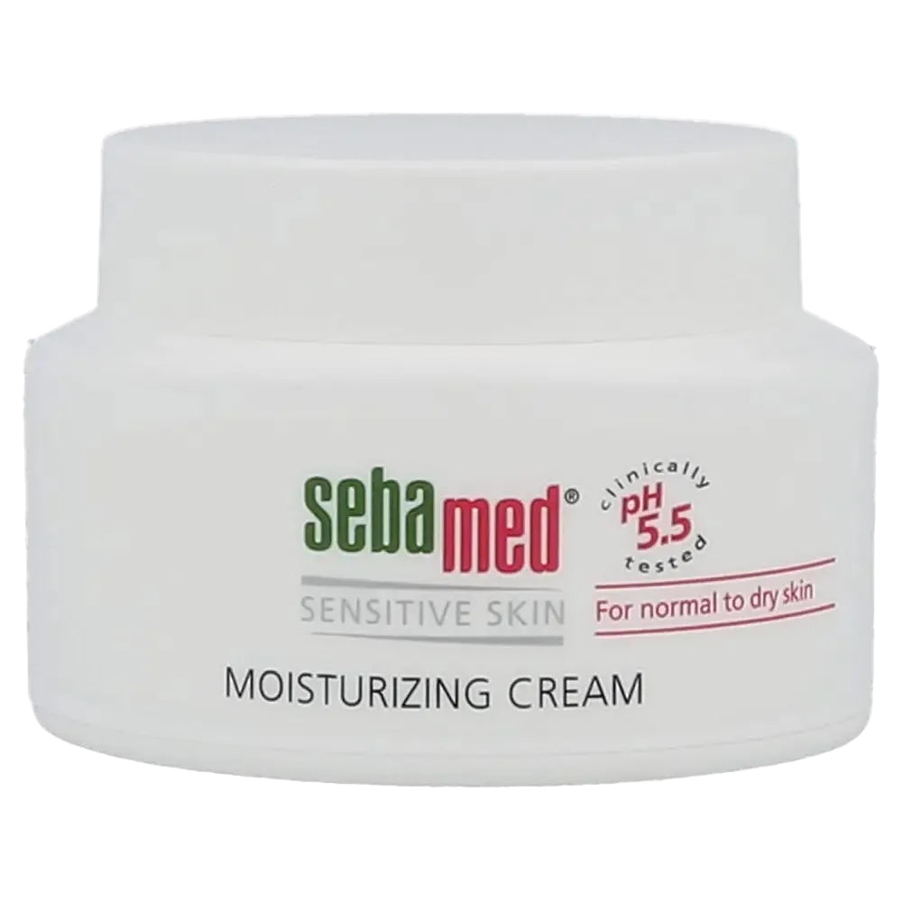 SebaMed Moisturizing Cream pH 5.5 with Vitamin E for sensitive and dry skin hydration
