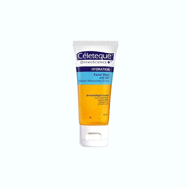 Celeteque Facial Wash Hydration for dry skin with natural moisturizing factor and gentle cleansing
