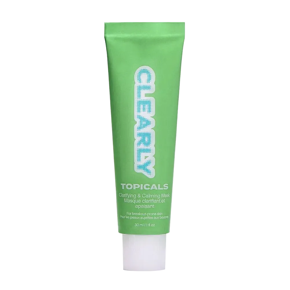 Topicals Clearly Clarifying & Calming Mask for acne-prone skin with colloidal sulfur and azelaic acid