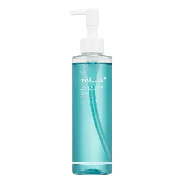 Medicube Zero Pore Blackhead Deep Cleansing Oil for pore care and blackhead removal