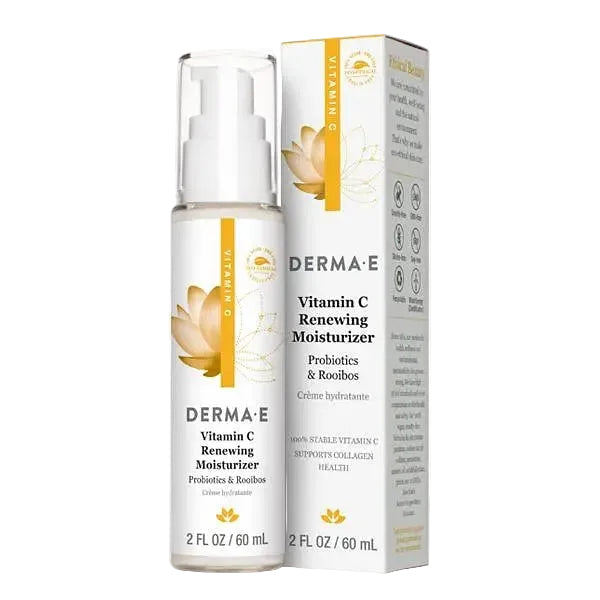Derma E Vitamin C Renewing Moisturizer for brightening dark spots and hydrating all skin types