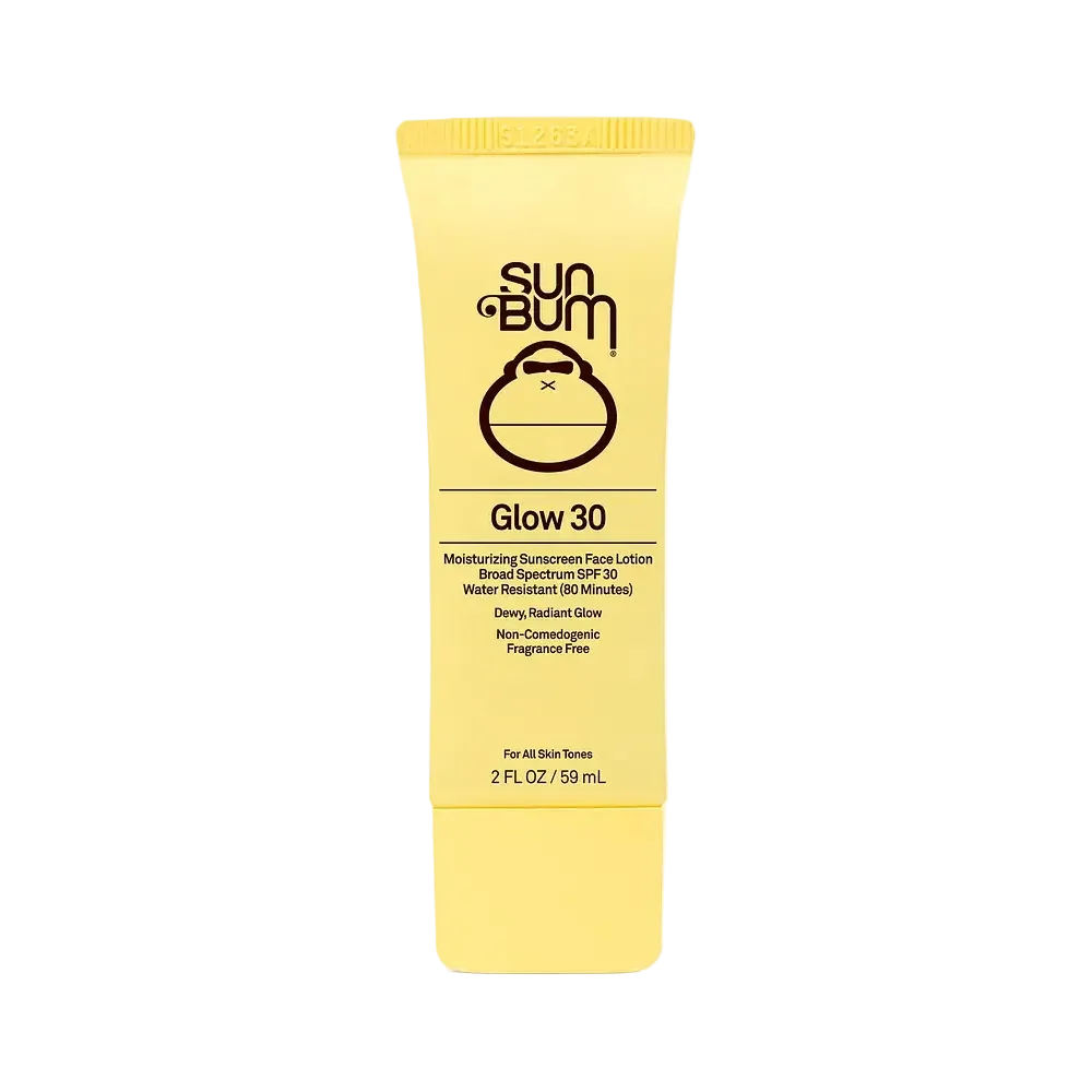 Sun Bum Original Glow SPF 30 Sunscreen Face Lotion with luminous finish and broad spectrum protection