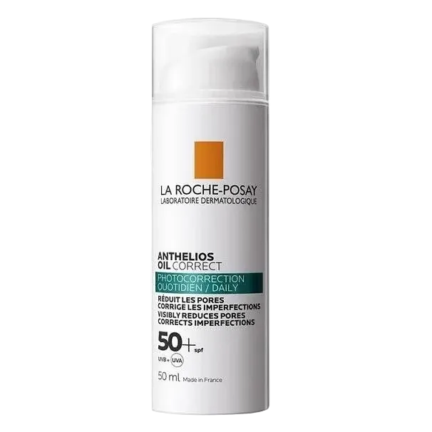 La Roche-Posay Anthelios Oil Correct Daily Gel-Cream SPF50+ for oily and acne-prone skin