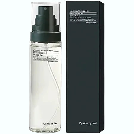 Pyunkang Yul Calming Moisture Mist for soothing and hydrating sensitive skin with centella and tea tree
