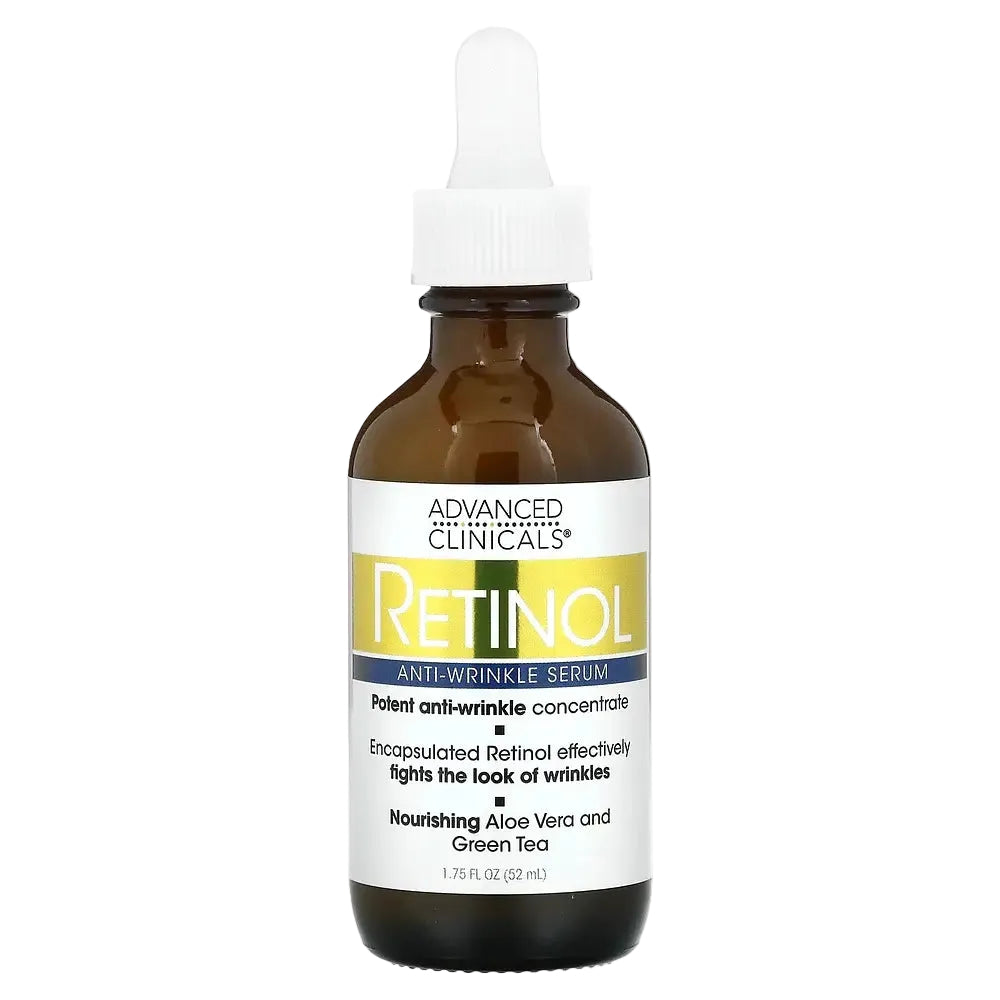 Advanced Clinicals Retinol Serum Anti-Wrinkle for fine lines, firming and anti-aging