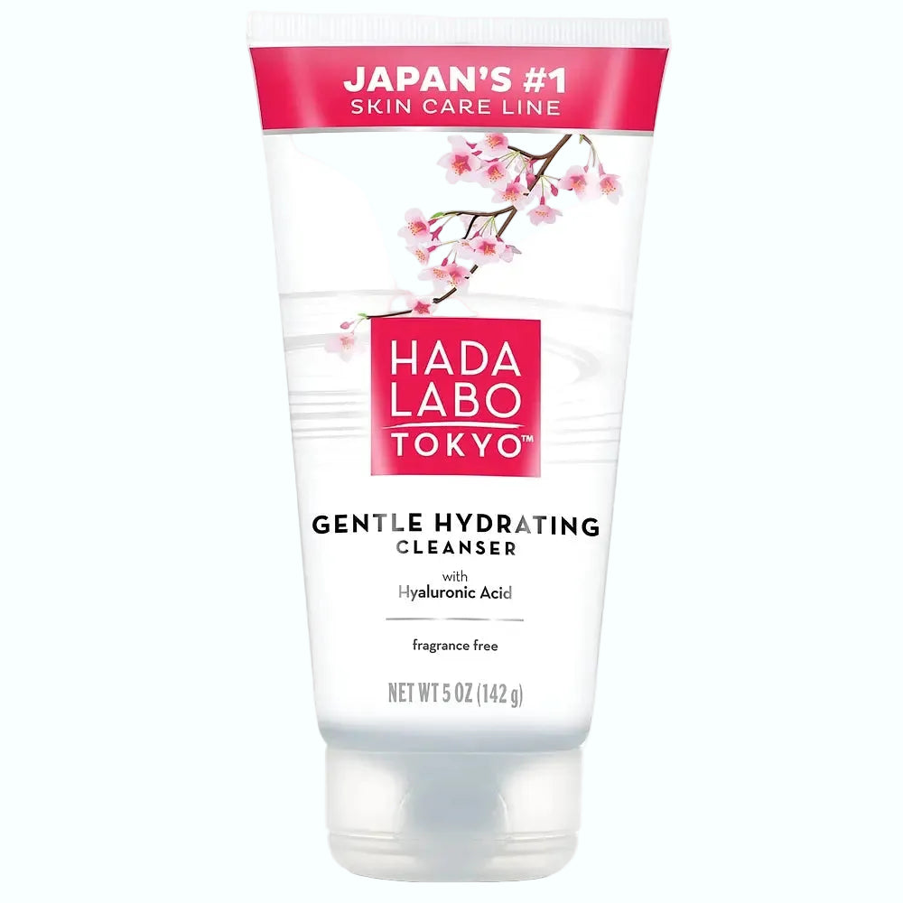 Hada Labo Gentle Hydrating Foaming Facial Cleanser with hyaluronic acid for all skin types