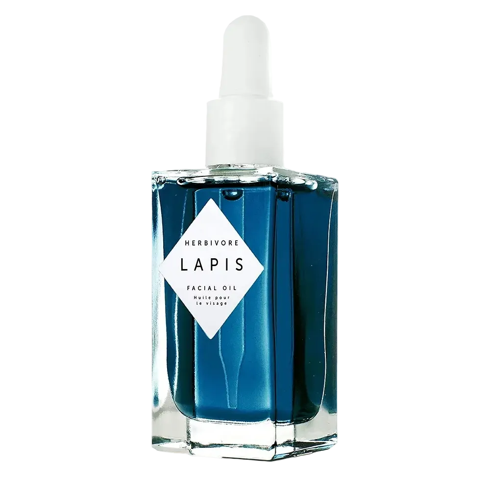 Herbivore Lapis Blue Tansy Face Oil for oily and blemish-prone skin balancing and redness relief