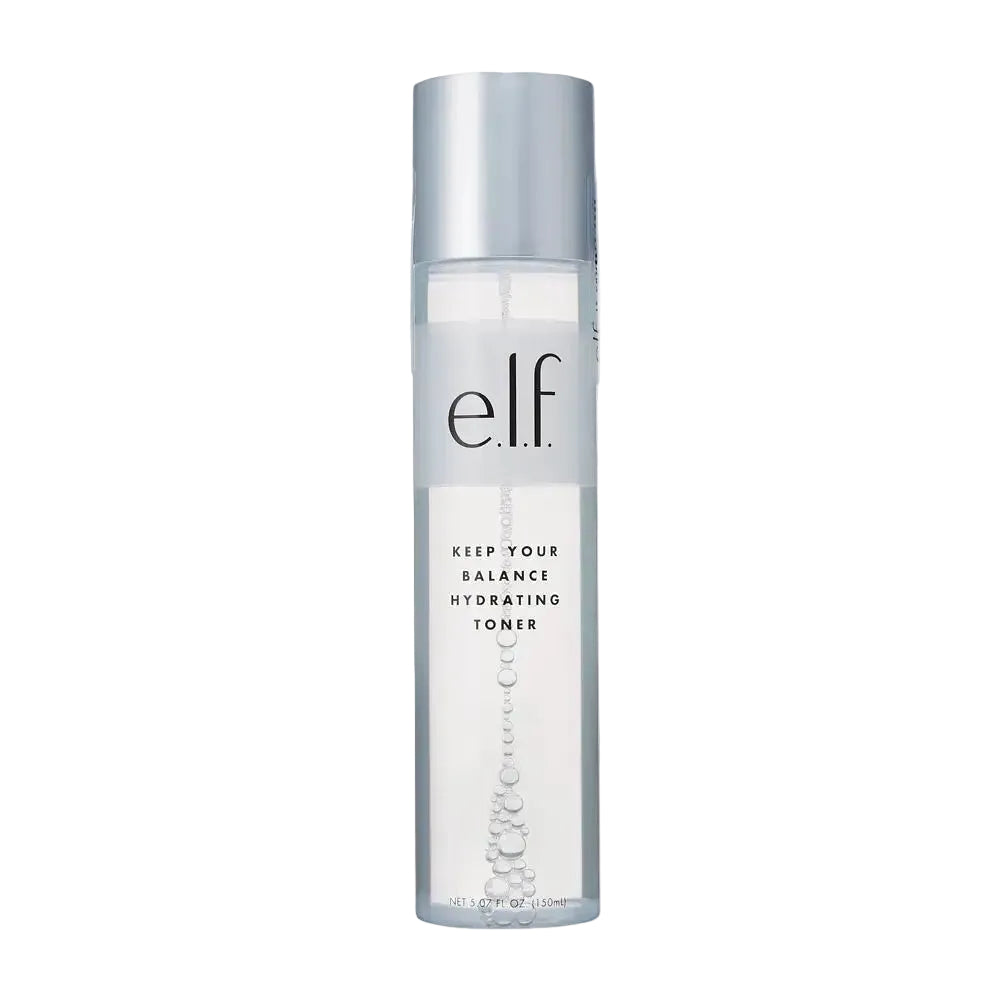 e.l.f. Holy Hydration! Keep Your Balance Toner with hyaluronic acid, witch hazel and aloe for balanced skin