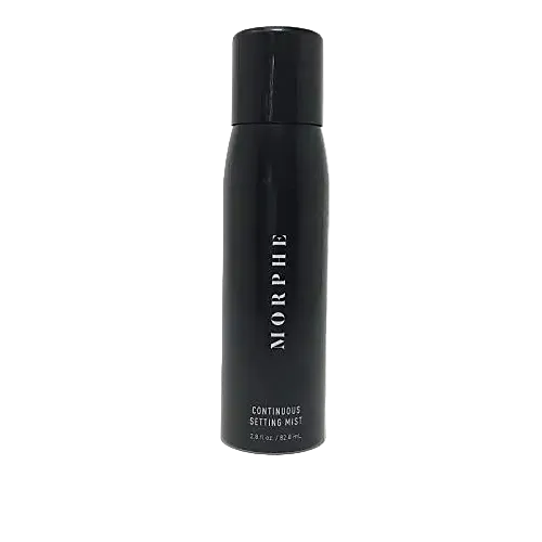 Morphe Continuous Setting Mist for long-lasting makeup hold and refresh