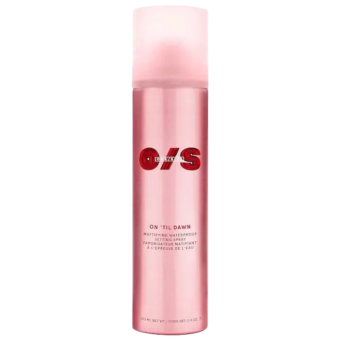 One/Size by Patrick Starrr On 'Til Dawn Mattifying Waterproof Setting Spray for long-lasting matte makeup