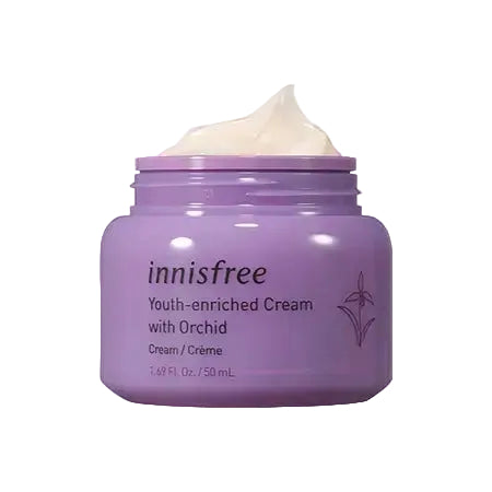 innisfree Youth-Enriched Cream With Orchid for firming, hydration, and anti-aging