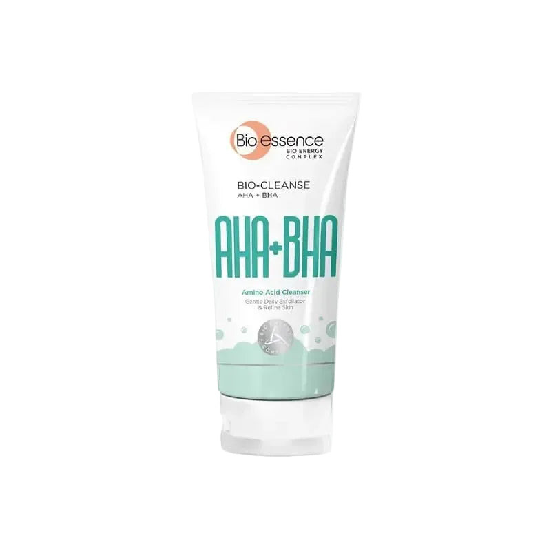 Bio Essence AHA BHA Amino Acid Cleanser for gentle exfoliation, acne control and brightening