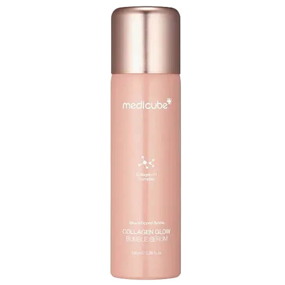 MediCube Collagen Glow Bubble Serum for firming, brightening and 24h glow with collagen