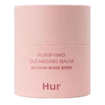 House of Hur Purifying Cleansing Balm sherbet-to-oil formula for deep cleansing and makeup removal